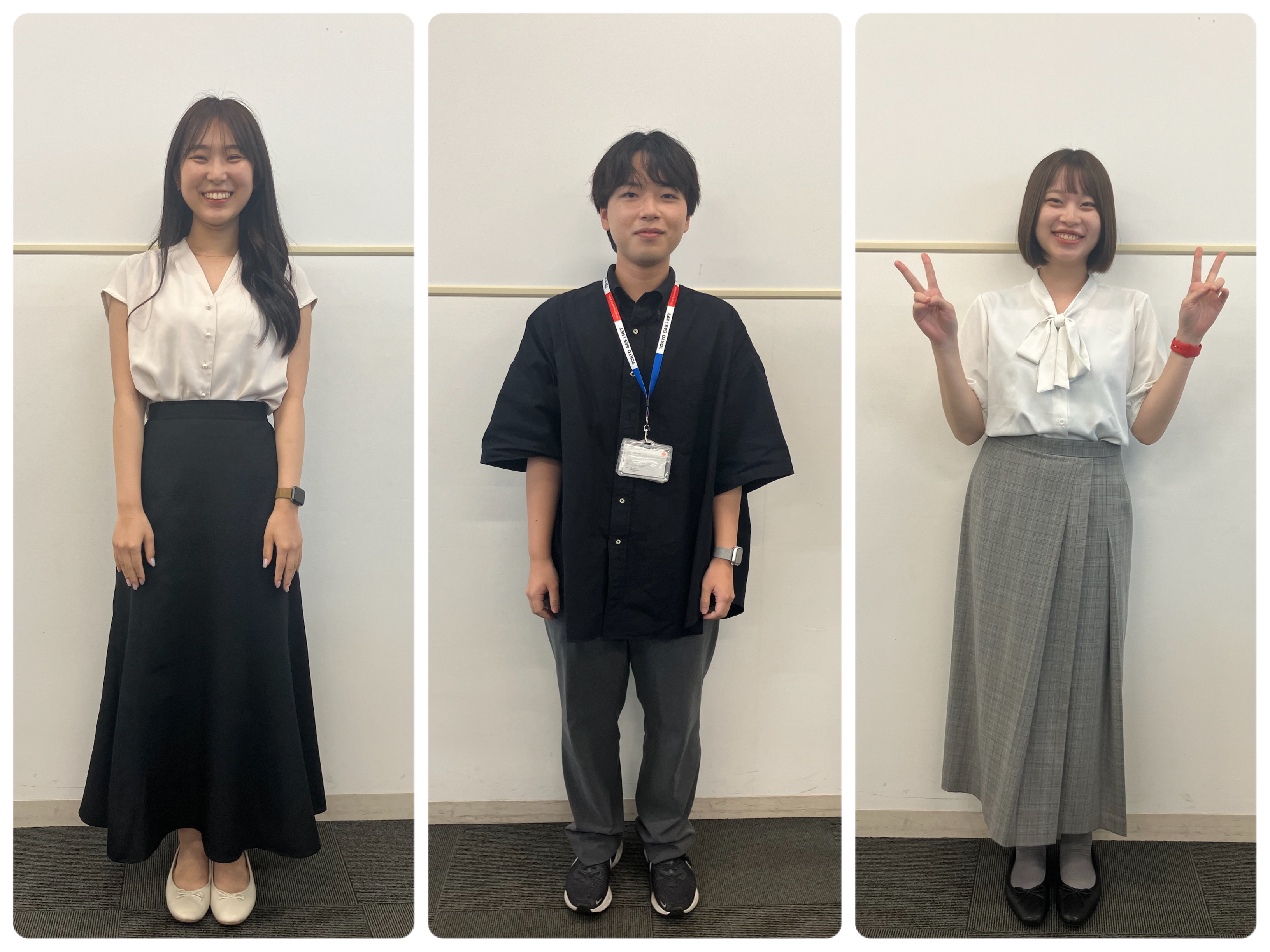 新入社員　紹介　スカート 